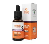 Orange County CBD Oil 6000mg (30ml) Blackcurrant Flavour - High Strength & Fast Absorption CBD Drops Blend with Coconut-Derived MCT Oil, 100% Natural Ingredients, Vegan & Gluten Free