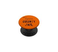 Orange County Jail Halloween | Easy Prisoner 069420 Costume PopSockets Adhesive PopGrip