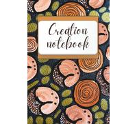 Orange Creation Notebook: Each day with creativity: emotions & thoughts