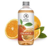 Orange Diffuser Refill 500ml - Room Fragrance Diffuser with Natural Essential Orange Oil - Best for Aromatherapy - Spa - Home - Kitchen - Bath - Office - Fintess - Club - Restaurant - Boutique