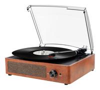 (Orange) DIGITNOW Vinyl Turntable Bluetooth Record Player 3-Speed