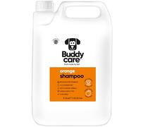 Orange Dog Shampoo by Buddycare | Deep Cleansing Shampoo for Dogs | Orange Scented | With Aloe Vera and Pro Vitamin B5 (5L)