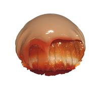 Orange Donut Double Layer Shower Cap with Comfort Skin Friendly Design for Hair Protection During Bathing