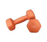 Orange Dumbbell Set