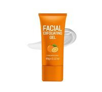 Orange Enzyme Exfoliating Gel, Gentle Vitamin C Exfoliating Scrub for Face, Deep Cleansing & Hydrating, Skin Smoothing, Suitable for All Skin Types & Daily Facial Care (1pc)