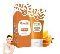 Orange Enzyme Peeling Gel, Deep Exfoliating Cleanser for Face and Body, Oranges Enzymes Exfoliating Gel, Deep Cleansing Pore Moisturizing Facial Exfoliator for All Skin Types (Orange, 1 pc)