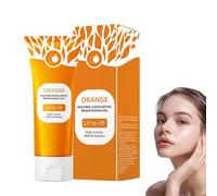 Orange Enzymes Exfoliating Gel, Natural Orange Exfoliating Gel, Face Cleansing Scrub, Deep Cleansing & Moisturising Exfoliating Scrub for Women (1 Piece)