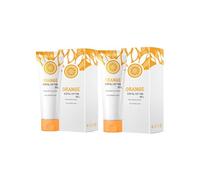 Orange Exfoliating Gel, Purifying Exfoliating Gel for Face & Body, Deep Cleansing Moisturizing Skin Exfoliator Natural Orange Peeling Gels Facial Scrub Cleans Dirt & Oil, for All Skin Types