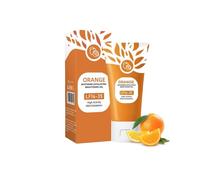Orange Exfoliating Gel Scrub for Face and Body, Orange Peeling Gel for Smooth Skin, Deep Cleansing & Moisturising Facial Exfoliator, Daily Skincare for All Skin Types (1pc)