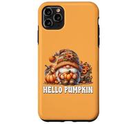 Orange Fall Must Haves For Women Hello Pumpkin Gnome Case for iPhone 11 Pro Max