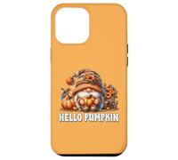 Orange Fall Must Haves For Women Hello Pumpkin Gnome Case for iPhone 12 Pro Max
