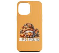 Orange Fall Must Haves For Women Hello Pumpkin Gnome Case for iPhone 13 Pro Max