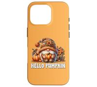 Orange Fall Must Haves For Women Hello Pumpkin Gnome Case for iPhone 16 Pro