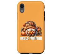 Orange Fall Must Haves For Women Hello Pumpkin Gnome Case for iPhone XR