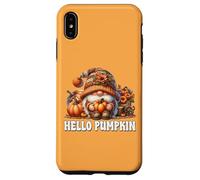 Orange Fall Must Haves For Women Hello Pumpkin Gnome Case for iPhone XS Max