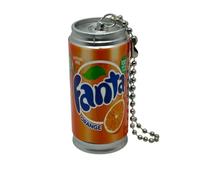 Orange Fanta Can Hanging Bauble Ornament - Christmas Tree, Car Mirror, Window Decoration Mixed Up Dolly