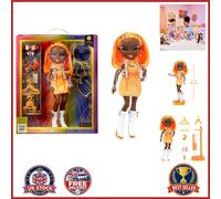 Orange Fashion Doll Michelle St.Charles with Outfit & Accessories for Ages 4-12