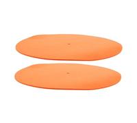 Orange Felt Turntable Mat Record Pad for Phonograph and Turntable | Non-slip Grip, Sound Effect Support, 1 Felt Piece, Vinyl Record Pad for Playback Setup