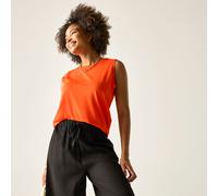 Orange female 14 Regatta Women's Fariene Sleeveless Top Orange, Size: 14