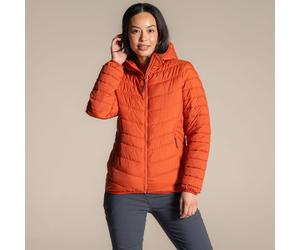 Orange female 16 Craghoppers Women's Compresslite IX Hooded Insulating Jacket Orange, Size: 16