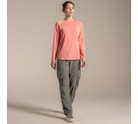 Orange female 18 Craghoppers Women's NosiLife Nour Long Sleeved T-Shirt Orange, Size: 18