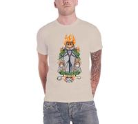 Orange Flames Pumpkin King T Shirt Disney Multi S