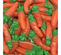 Orange Flavour Carrot Shape Jelly Sweet's - 500g Gift Pouch Approx 85 Sweet's - Easter Sweets - Cake Decorationg - Halal, Dairy Free and Gluten Free Carrot Cake Sweets