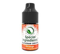 Orange Flavour Drop 1 Litre Highly Concentrated Versatile Food Flavouring - Vegan, Non GMO, Gluten Free