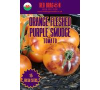 Orange Fleshed Purple Smudge Tomato Seeds - 15 Fresh Seeds