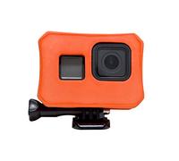 Orange Floaty Case for GoPro Hero 8 Black Anti-Sink Floating Frame Housing | Action Camera Cover Anti-Lost Floater Water Sports Accessory for Surfing Swimming