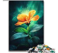Orange Flower Growing Puzzles for Adults And Teenagers, Challenging Game And Family Play Birthday Present, Gifts, Wall Art (70x100cm)