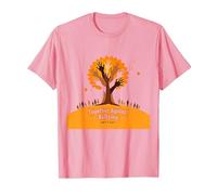 Orange for Unity: Inspiring Community Togetherness T-Shirt, Men, Pink, M