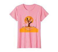 Orange for Unity: Inspiring Community Togetherness T-Shirt, Women, Pink, 3XL