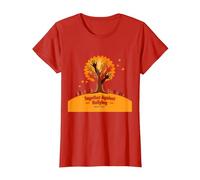 Orange for Unity: Inspiring Community Togetherness T-Shirt, Women, Red, 3XL
