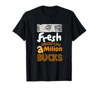 Orange Fresh Like A Million Bucks Orange Graphic T-Shirt