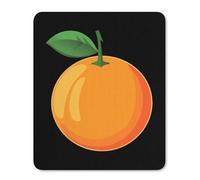 Orange Fruit Mouse Pad with Stitched Edges Non Slip Mousepad Desk Mat for Office Gaming