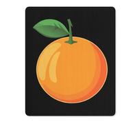 Orange Fruit Mouse Pad with Stitched Edges Non Slip Mousepad Desk Mat for Office Gaming