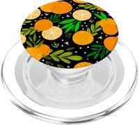 Orange Fruit Slices Pattern Summer Food Citrus Fruit Oranges PopSockets PopGrip for MagSafe