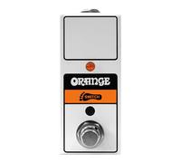 Orange FS-1 Mini Latching Footswitch for Guitar, Bass Amplifiers - Channel Amp Switcher Pedal with LED, 1/4" (6.35mm) Jack Input, Ultra-Compact Metal Construction