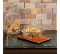 Orange Glass Kitchen Scale | Zing