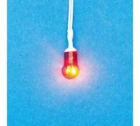 Orange Globe Bulb For Fire Basket, Dolls House Miniature Lighting. 12 Volt Yorkshire Miniatures