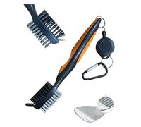Orange Golf Club Groove Brush Cleaner Tool Irons Wedge Face For Vokey Ping Callaway Wedges Bag Club