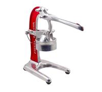 Orange Hand Press Exprimidor Citricos Mexican Juicer Vintage Style Kitchen Countertop Orange and Lemonade Citrus Machine Squeezer Antique Cast Aluminum (Red)