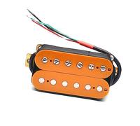 Orange Humbucker Electric Guitar Pickup Coil Spliting Pickup Dual Coill Pickup 4 Conduct Cable Output Electric Guitar Parts Replacement (Color : Neck)