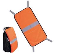 Orange Hunting Safety Panel - 22.86 x 51 cm, Hi-Vis Mesh | Reflective Outdoor Safety Cover, Backpack/Tent Blind Accessories, Lightweight Breathable Gear for Hiking