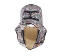 Orange Hunting Vest for Dogs - Reflective, High Visibility Protective Clothing, Durable, Lightweight Outdoor Training Equipment, Adjustable Camouflage Style Dog Jacket for Field Work, Seasonal Sports