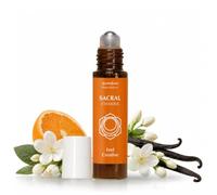 Orange & Jasmine Chakra Essential Oil Roll-On Blend 10ml by Aromafume