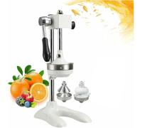 Orange Juice Squeezer, Manual Fruit Juicer Citrus Press with 2 Molds, Efficient Juicing Tool for Fresh Citrus Extraction