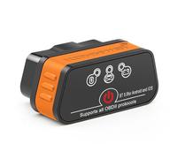 (orange) KONNWEI ELM327 V1.5 PIC18F25K80 Bluetooth 5.0 OBD2 Scanner KW901 ELM 327 For Android/IOS Auto Scanner Diagnostic Tool