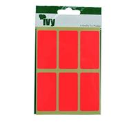 Orange Labels 25x50mm